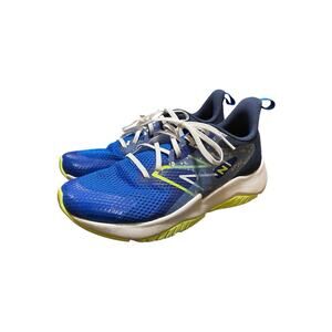 New Balance Kids Rave Run v2 (Big Kid) Boy's Size 7 Blue Green White